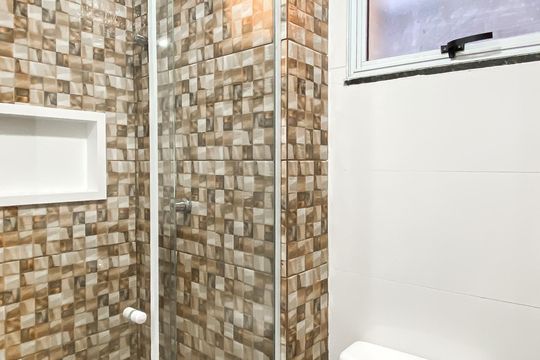 Banheiro  de apartamento para alugar com 1 quarto, 35m² em Vila Rio Branco, São Paulo