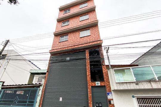 Fachada de apartamento para alugar com 1 quarto, 35m² em Vila Rio Branco, São Paulo