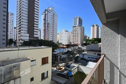 Varanda de kitnet/studio à venda com 1 quarto, 25m² em Vila Olímpia, São Paulo