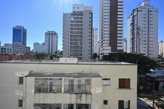 Vista de kitnet/studio à venda com 1 quarto, 25m² em Vila Olímpia, São Paulo