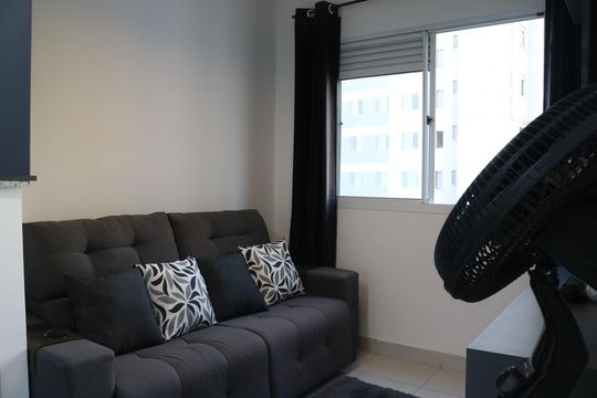 Sala de apartamento à venda com 1 quarto, 27m² em Barra Funda, São Paulo