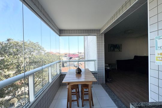 Varanda da Sala de apartamento à venda com 3 quartos, 103m² em Vila Primavera, São Paulo
