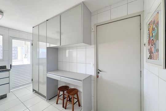 Cozinha de apartamento à venda com 3 quartos, 103m² em Vila Primavera, São Paulo