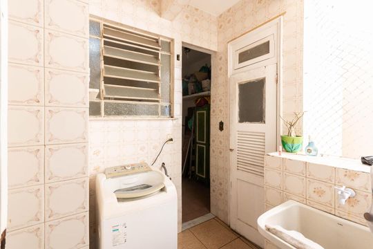 Área de serviço de apartamento à venda com 2 quartos, 60m² em Tijuca, Rio de Janeiro