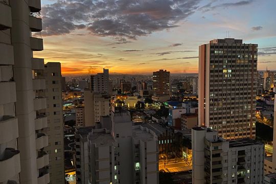 Vista de apartamento para alugar com 1 quarto, 41m² em Setor Central, Goiânia