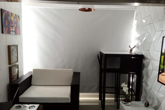 Varanda de apartamento para alugar com 1 quarto, 41m² em Setor Central, Goiânia
