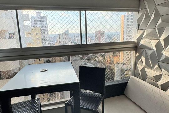 Varanda de apartamento para alugar com 1 quarto, 41m² em Setor Central, Goiânia