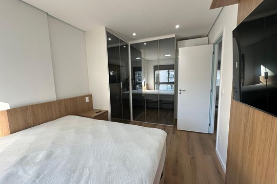 Suíte de apartamento à venda com 1 quarto, 51m² em Alphaville Industrial, Barueri