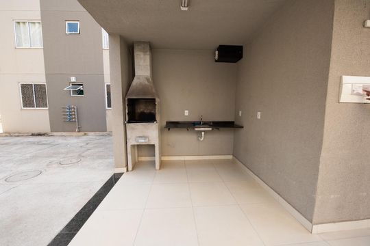 Área comum - Churrasqueira de apartamento à venda com 2 quartos, 43m² em Diamante, Belo Horizonte
