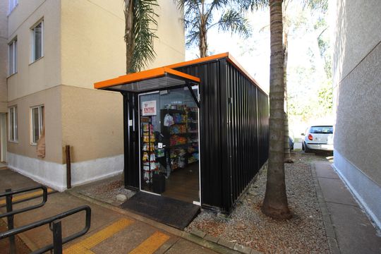 Área externa de apartamento para alugar com 2 quartos, 42m² em Colônia (zona Leste), São Paulo