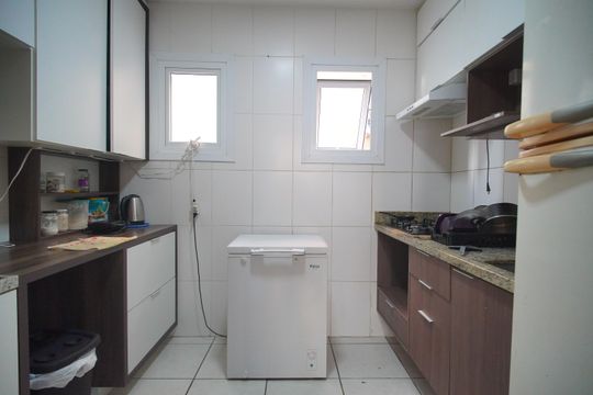 Cozinha de apartamento para alugar com 2 quartos, 50m² em Liberdade, Novo Hamburgo