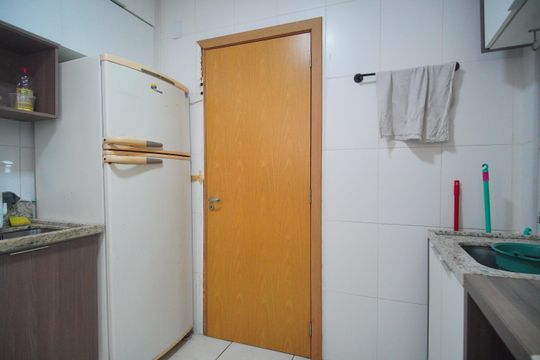 Cozinha de apartamento para alugar com 2 quartos, 50m² em Liberdade, Novo Hamburgo