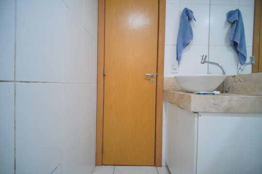 Banheiro de apartamento para alugar com 2 quartos, 50m² em Liberdade, Novo Hamburgo