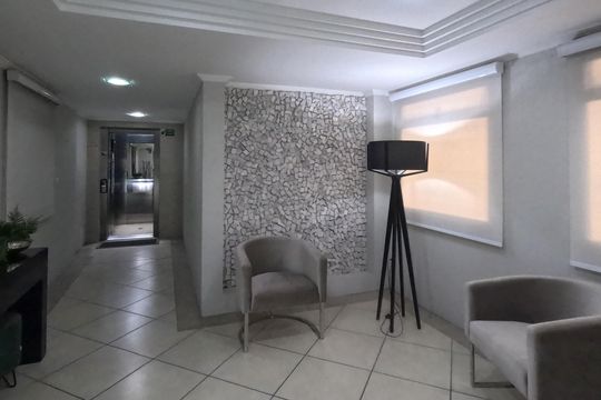 Área Comum - Hall de Entrada de apartamento para alugar com 3 quartos, 100m² em Embaré, Santos