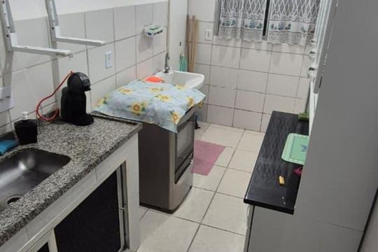 Cozinha de apartamento à venda com 2 quartos, 50m² em Anil, Rio de Janeiro
