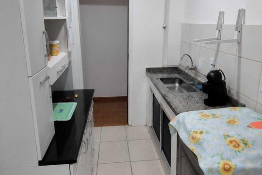 Cozinha de apartamento à venda com 2 quartos, 50m² em Anil, Rio de Janeiro