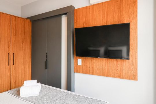 Quarto de apartamento à venda com 1 quarto, 34m² em Consolação, São Paulo