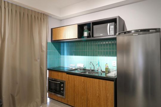 Banheiro de apartamento à venda com 1 quarto, 34m² em Consolação, São Paulo