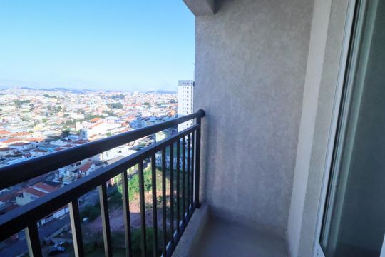 Varanda de apartamento para alugar com 2 quartos, 40m² em Vila Eldizia, Santo André