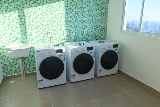 Lavanderia de apartamento para alugar com 2 quartos, 40m² em Vila Eldizia, Santo André