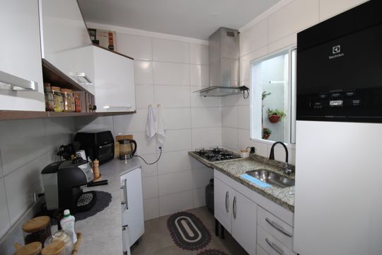 Cozinha de casa de condomínio à venda com 2 quartos, 60m² em Cidade Líder, São Paulo