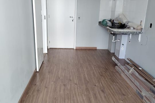 Sala/Cozinha de apartamento à venda com 1 quarto, 32m² em Butantã, São Paulo