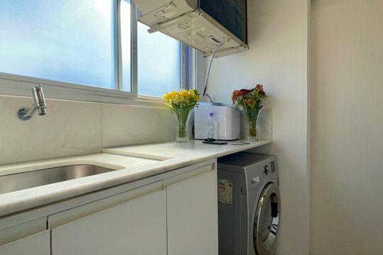 Área de Serviço de apartamento à venda com 1 quarto, 78m² em Pinheiros, São Paulo