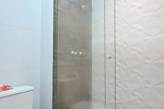 Banheiro de apartamento para alugar com 1 quarto, 49m² em Fazenda Morumbi, São Paulo