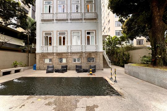 Área comum de apartamento para alugar com 3 quartos, 192m² em Flamengo, Rio de Janeiro