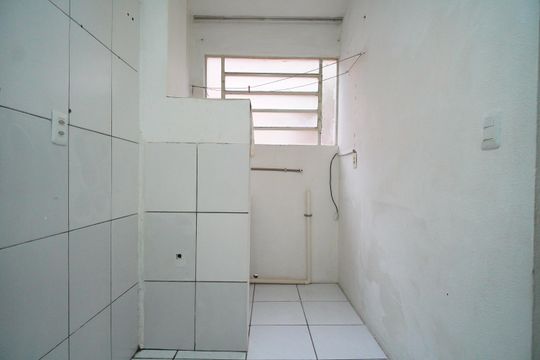 Cozinha de apartamento à venda com 3 quartos, 52m² em Canudos, Novo Hamburgo