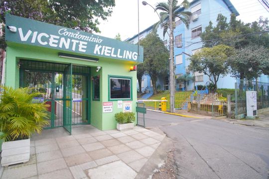 Fachada de apartamento à venda com 3 quartos, 52m² em Canudos, Novo Hamburgo
