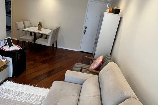 Sala de apartamento à venda com 2 quartos, 60m² em Vila Andrade, São Paulo