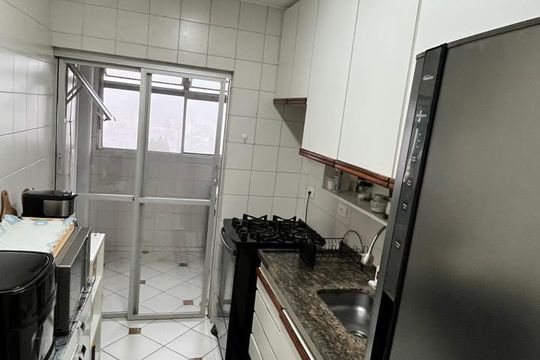 Cozinha de apartamento à venda com 2 quartos, 60m² em Vila Andrade, São Paulo
