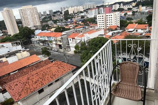 Varanda de apartamento à venda com 2 quartos, 60m² em Vila Andrade, São Paulo