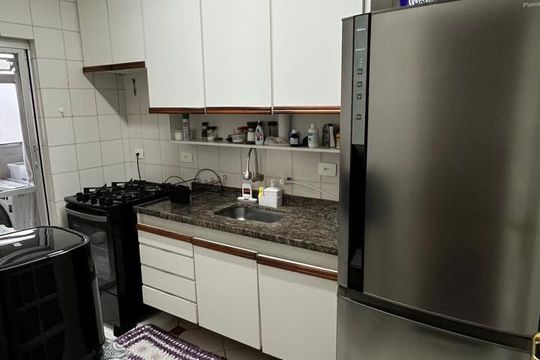 Cozinha de apartamento à venda com 2 quartos, 60m² em Vila Andrade, São Paulo