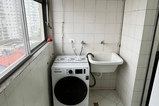 Área de serviço de apartamento à venda com 2 quartos, 60m² em Vila Andrade, São Paulo