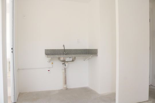 Cozinha de apartamento à venda com 2 quartos, 40m² em Perdizes, São Paulo
