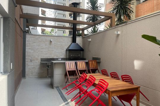 Área comum - Churrasqueira de apartamento à venda com 2 quartos, 40m² em Perdizes, São Paulo