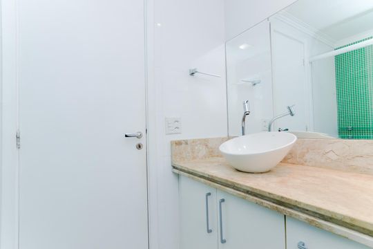 Banheiro de apartamento para alugar com 3 quartos, 120m² em Vila Augusta, Guarulhos