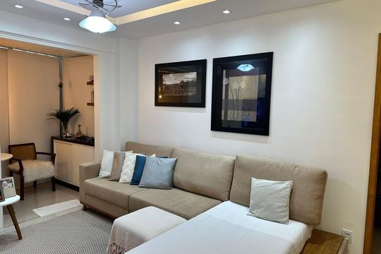Sala de apartamento para alugar com 3 quartos, 94m² em Centro, Nova Iguaçu