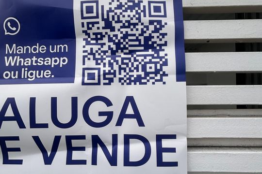 Placa  QR de casa à venda com 3 quartos, 165m² em Jardim Cidalia, São Paulo