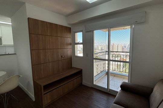 Sala - Sala de Jantar  de apartamento para alugar com 2 quartos, 67m² em Vila Valparaíso, Santo André