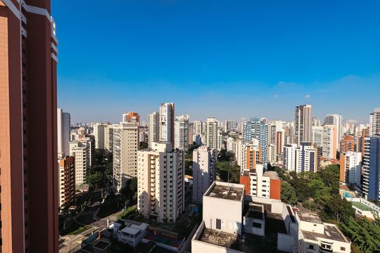 Vista da Varanda do Studio de apartamento para alugar com 1 quarto, 32m² em Jardim Vila Mariana, São Paulo