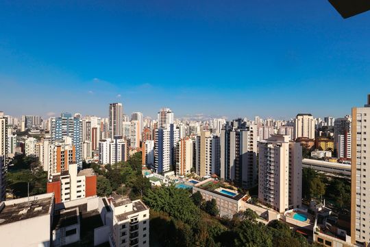 Vista da Varanda do Studio de apartamento para alugar com 1 quarto, 32m² em Jardim Vila Mariana, São Paulo
