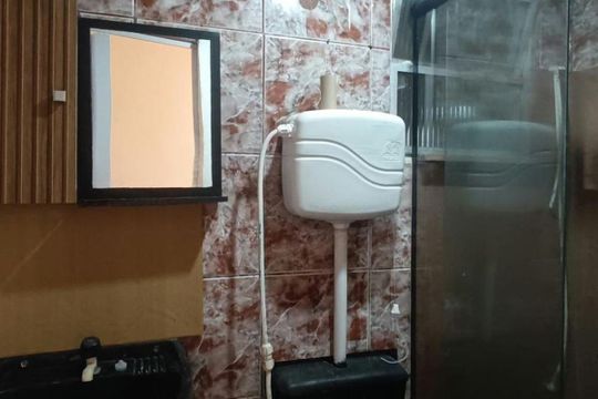 Banheiro de casa para alugar com 1 quarto, 350m² em Itatiaia, Duque de Caxias