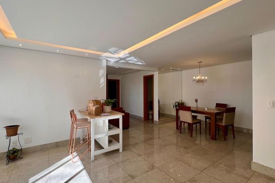 Sala de apartamento à venda com 4 quartos, 293m² em Santo Antônio, Belo Horizonte