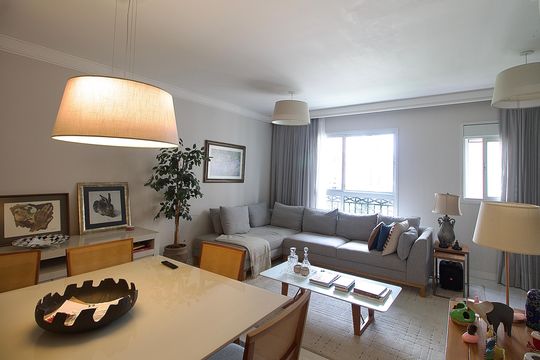 Sala de apartamento à venda com 2 quartos, 86m² em Bigorrilho, Curitiba