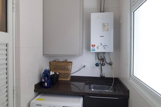 Área de Serviço de apartamento à venda com 2 quartos, 86m² em Bigorrilho, Curitiba