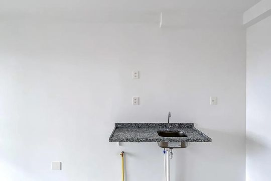 Cozinha de kitnet/studio à venda com 1 quarto, 33m² em Belenzinho, São Paulo