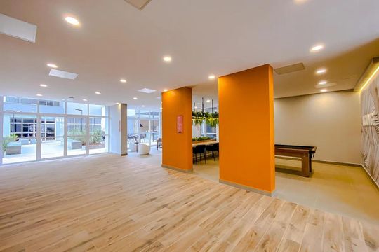 Área externa de kitnet/studio à venda com 1 quarto, 33m² em Belenzinho, São Paulo